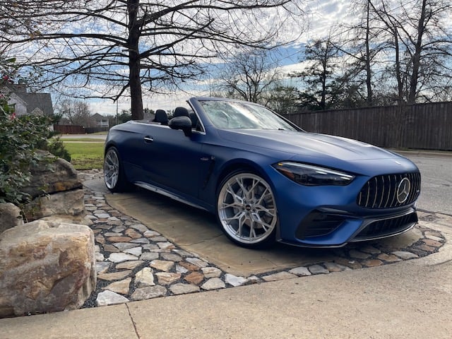 Staggered 21 inch Savini SV.1 R3 Brushed w/ High Polish Accent on