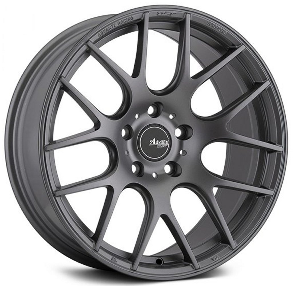 18x9.5 advanti racing vigoroso v1 matte grey (flow formed) 5x112