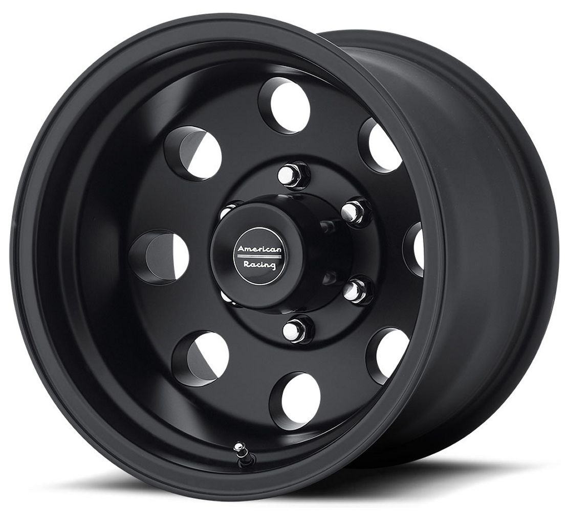 17x9 american racing ar172 baja satin black 8x170 -12mm Wheels