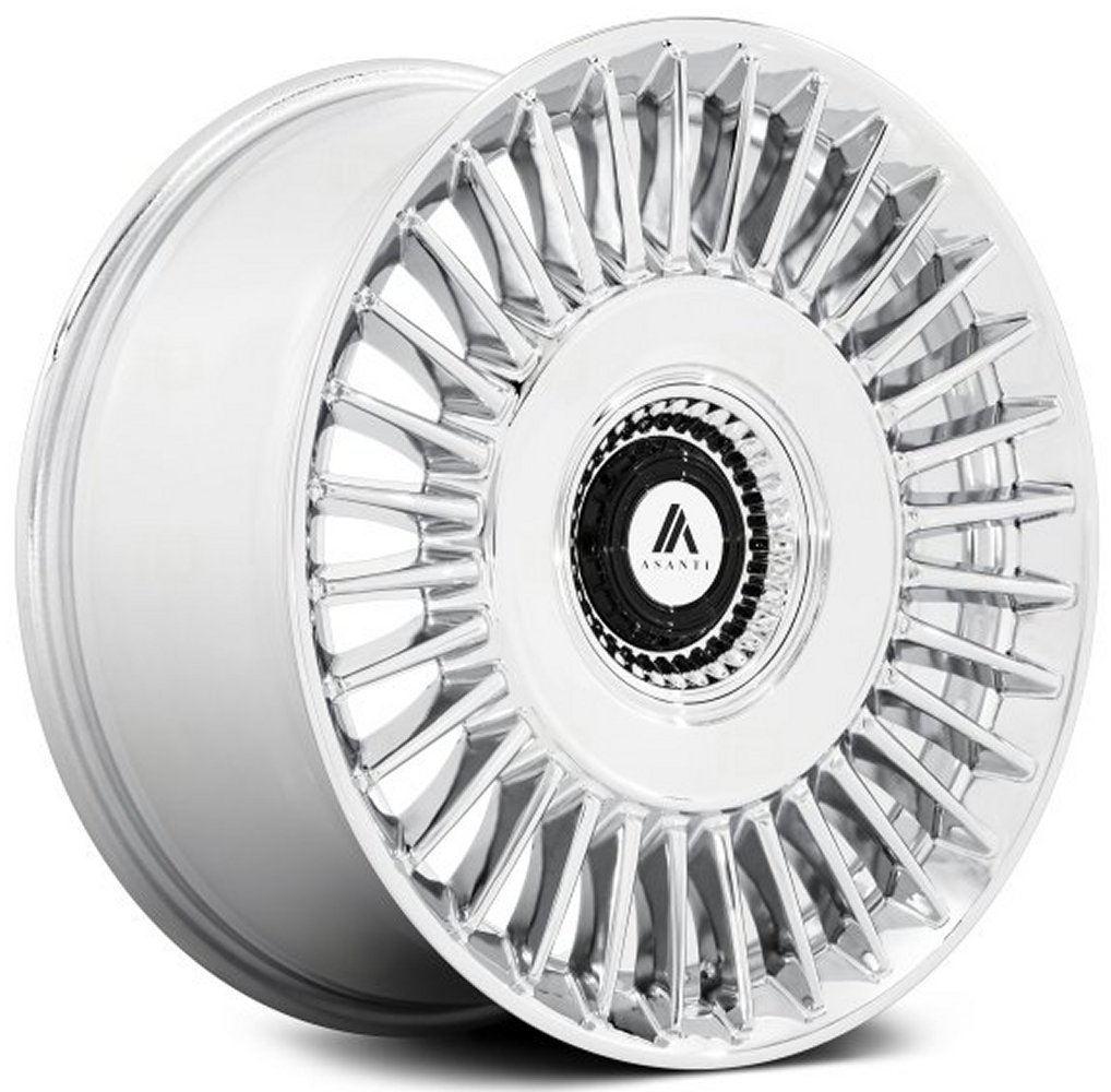 clearance - no returns) 20x10.5 asanti abl-40 chrome 5x4.25/108