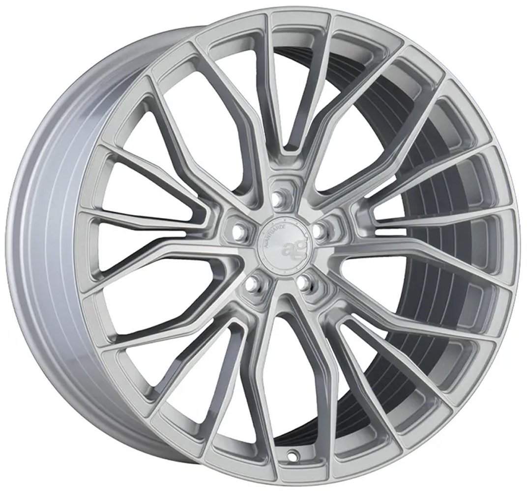 20x10.5 avant garde m570r silver machined (flow form) (custom