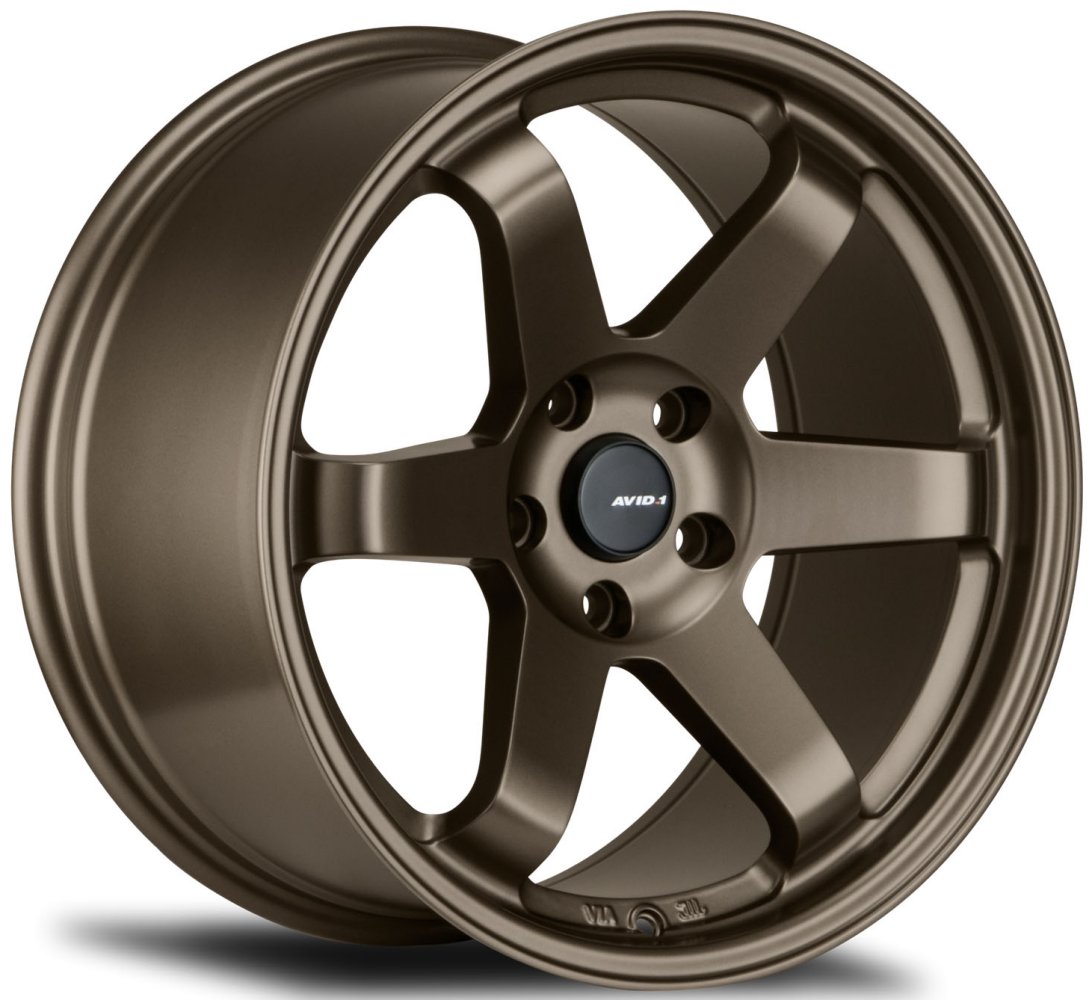 18x8.5 avid.1 av-06 matte bronze 5x112 35mm Wheels | Element Wheels
