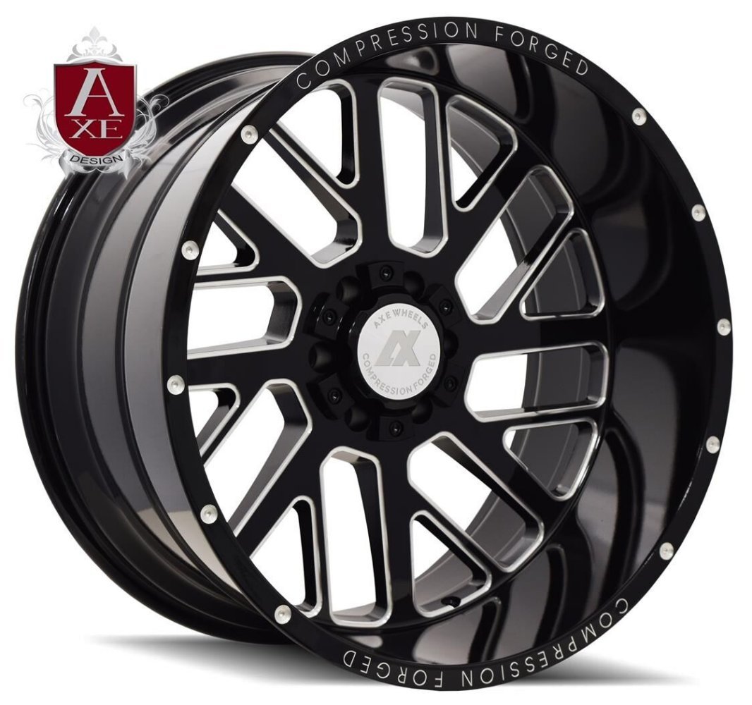 AXE Offroad AX2.0 Gloss Black Milled Wheels | Element Wheels