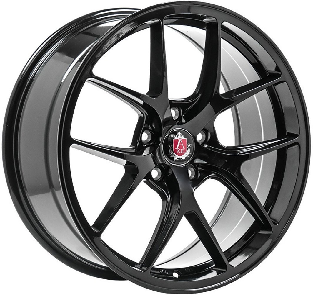 18x8 axe ex34 gloss black 5x4.25/108 40mm (custom) Wheels