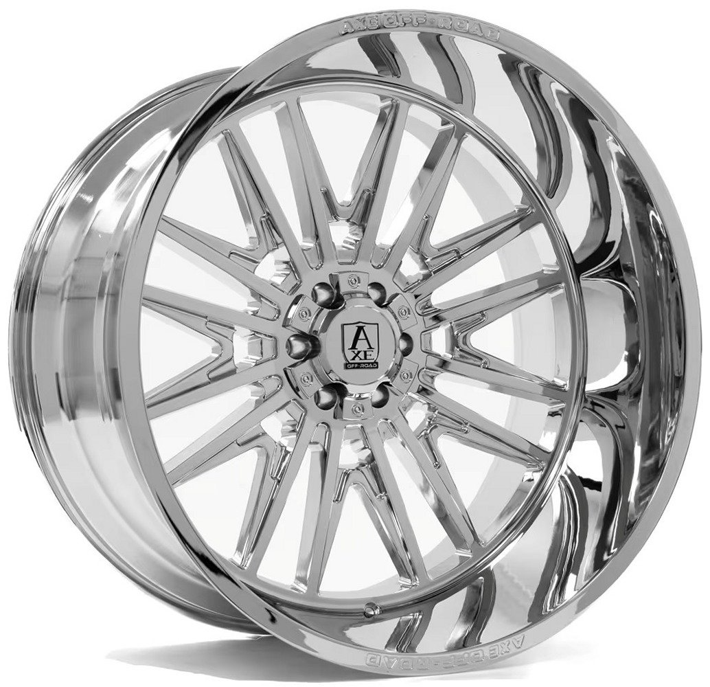 20x10 axe offroad echo chrome 8x180 -19mm Wheels | Element Wheels
