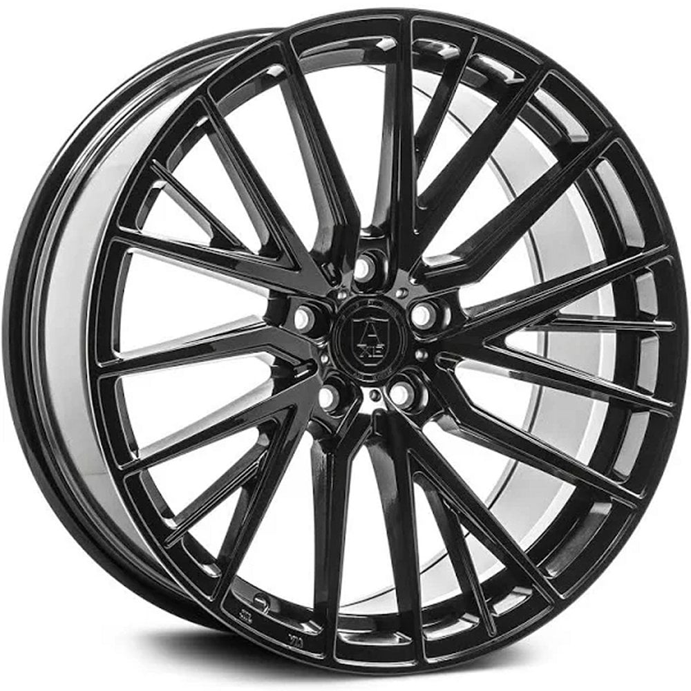 20x8.5 axe ex40 gloss black 5x120 25mm (custom) Wheels | Element