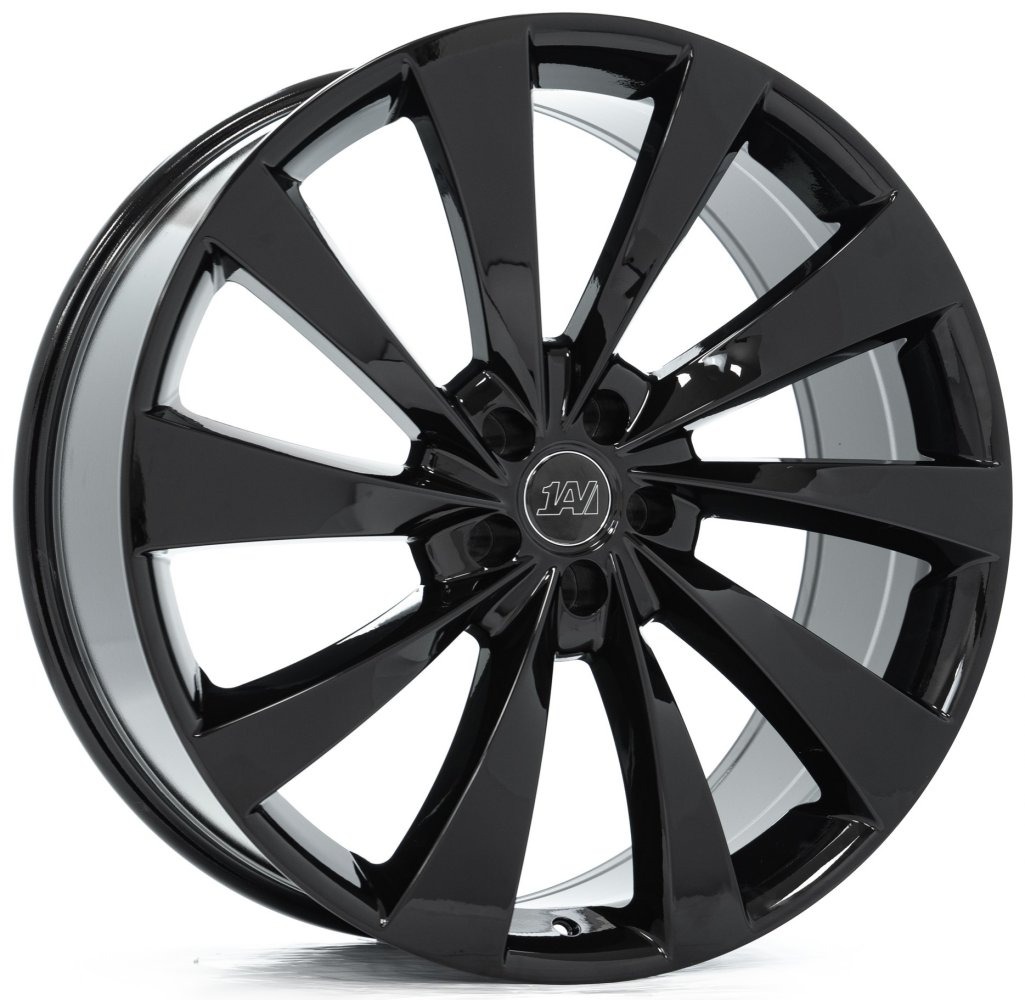 22x9 axe 1av zx15 gloss black 5x112 40mm (custom) Wheels | Element