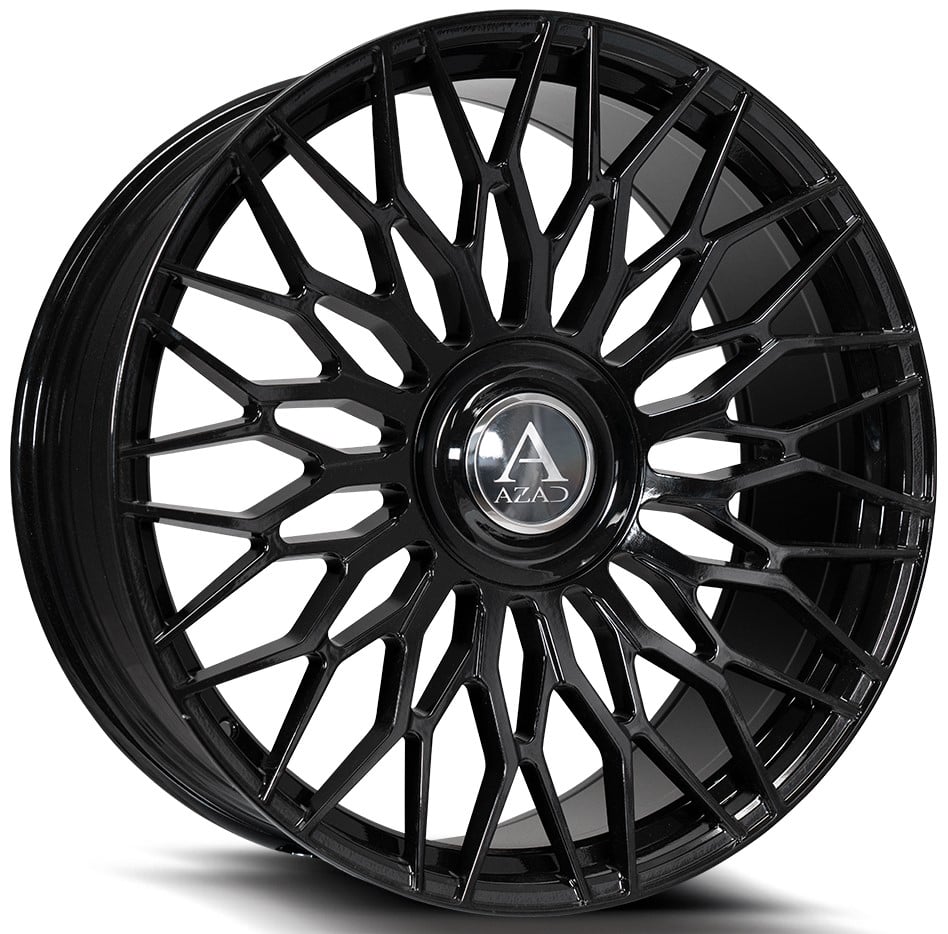 22x10.5 azad az301 gloss black 5x112 5x115 20mm Wheels | Element