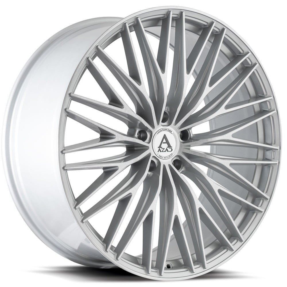 AZAD AZFF03 Brushed Silver Wheels | Element Wheels