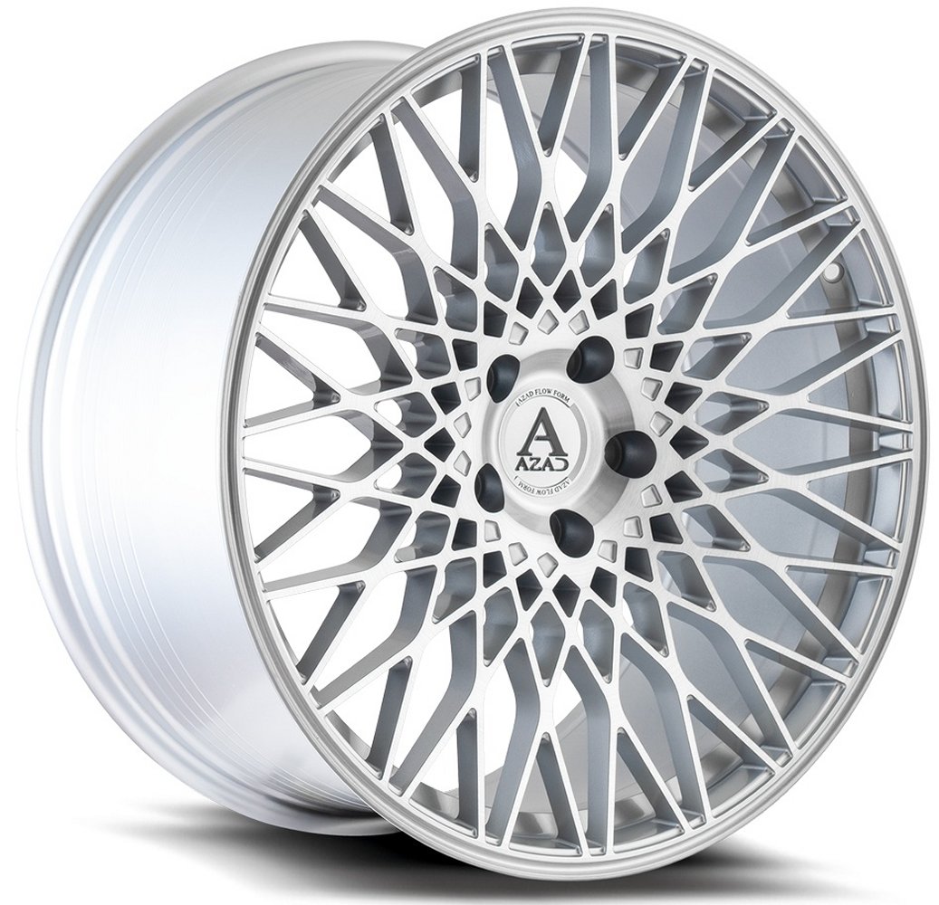 20x9 azad azff04 brushed silver (flow form) 5x115 20mm Wheels