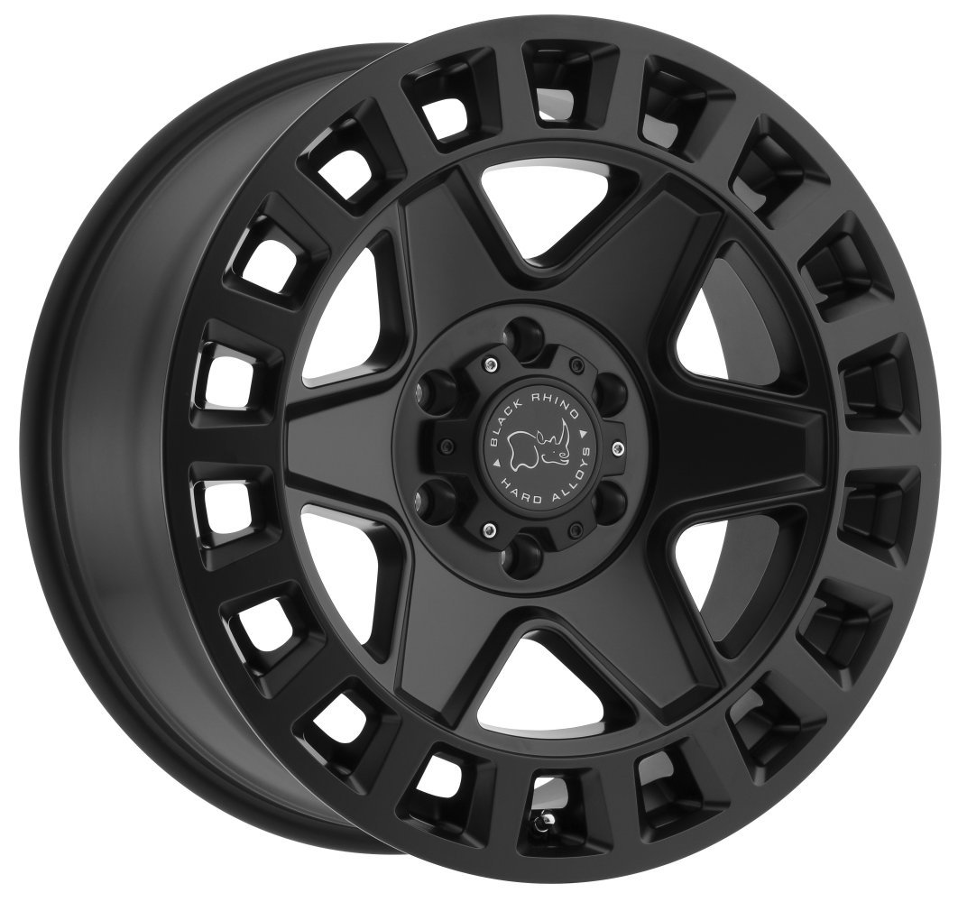 17x8 black rhino york matte black 5x5/127 30mm Wheels | Element Wheels