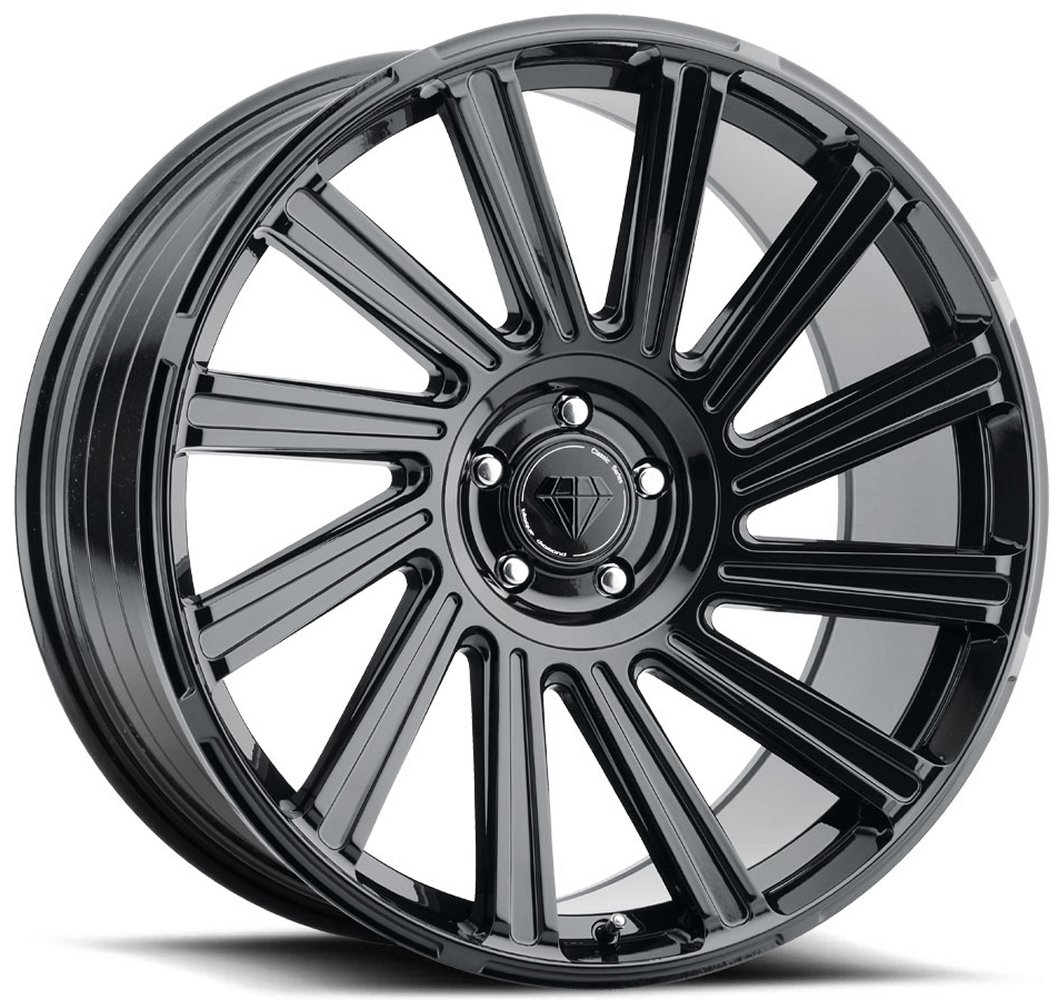 Blaque Diamond BD-40 Gloss Black Wheels | Element Wheels