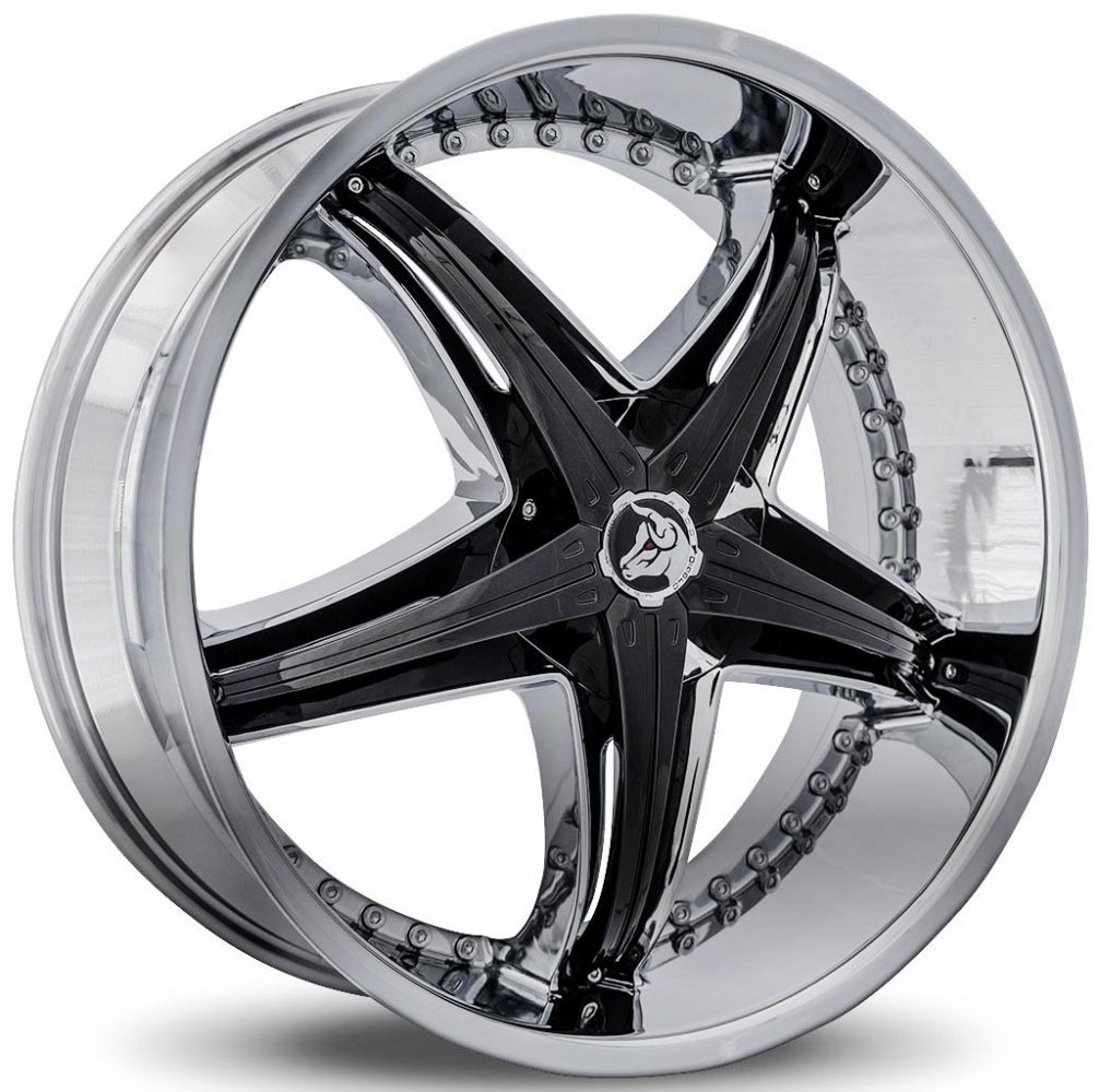 Diablo Reflection X Chrome w/ Black Accent Wheels | Element Wheels