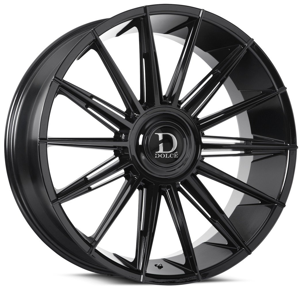 24x10 dolce luxury mirelli gloss black 5x112 | 5x120 20mm Wheels