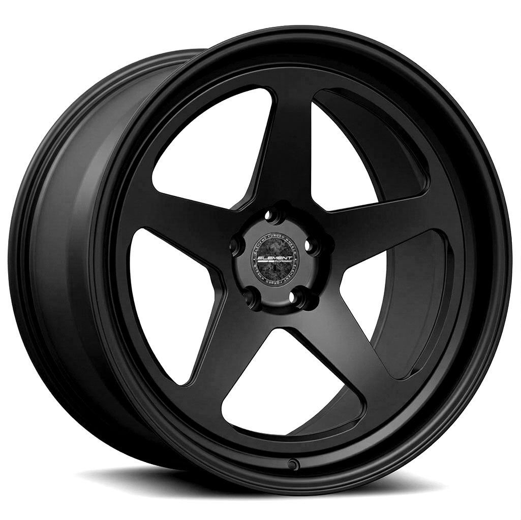22x13 element forged fs-2 satin black (full forged) (custom