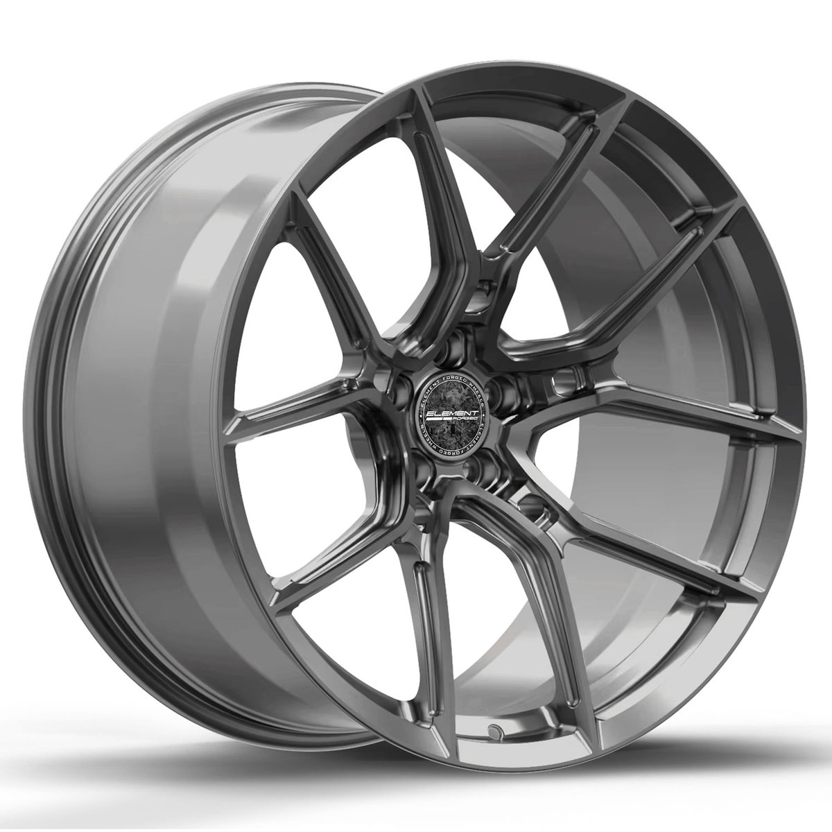 silver 約219g 21x11 element forged sf-2 gloss gunmetal (full forged) (custom
