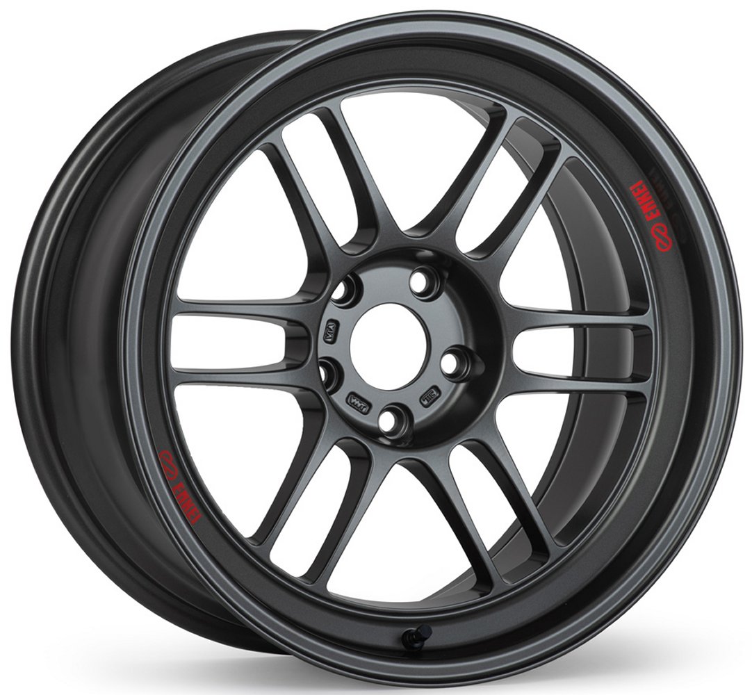 18x10.5 enkei rpf1rs matte gunmetal (no cap) 5x4.5/114.3 10mm