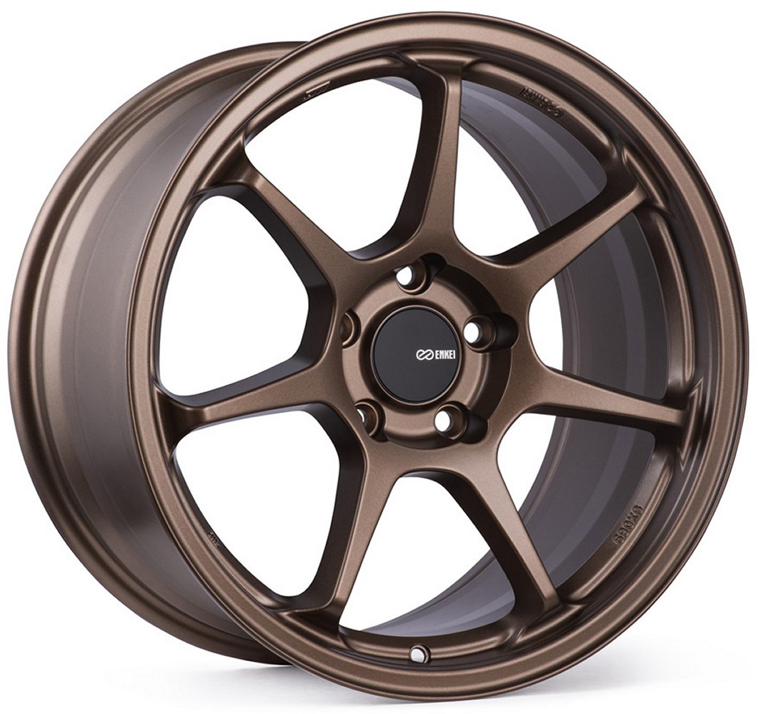 clearance - no returns) 18x8.5 enkei ts-7 matte bronze 5x4.5/114.3