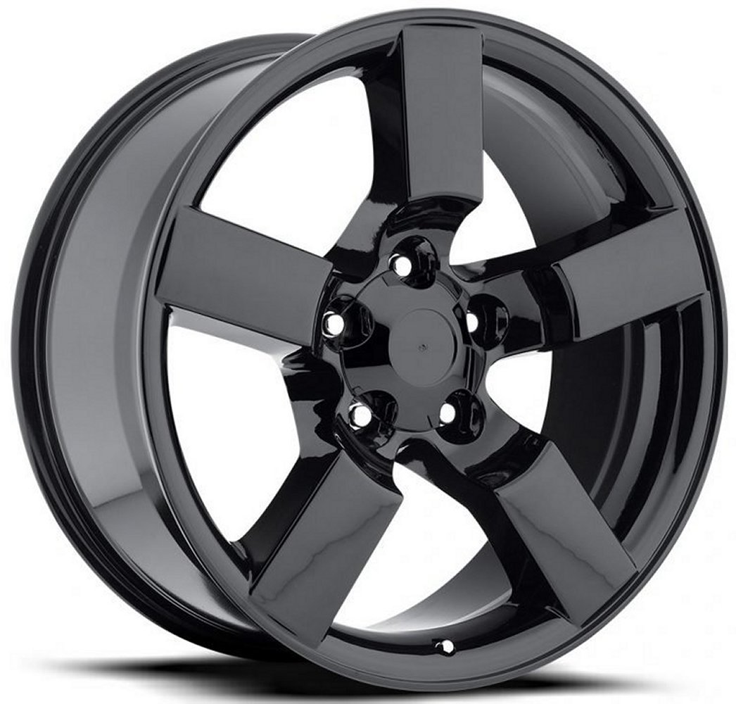 20x9 ford lighting replica wheel gloss black fr50 5x135 8mm Wheels ...