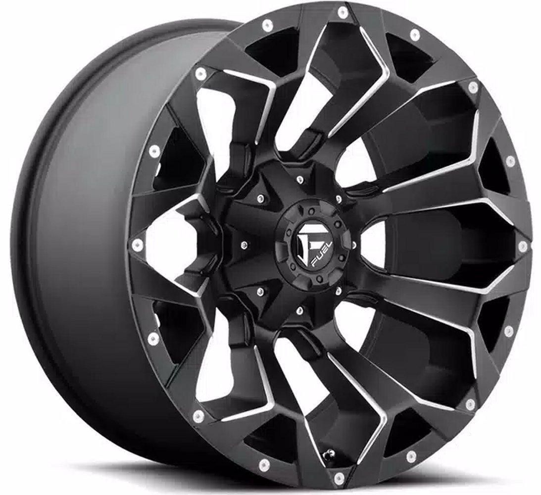 フュージョン　ホイール　ブラック 20x9 fuel off-road assault matte black milled d546 8x170 20mm