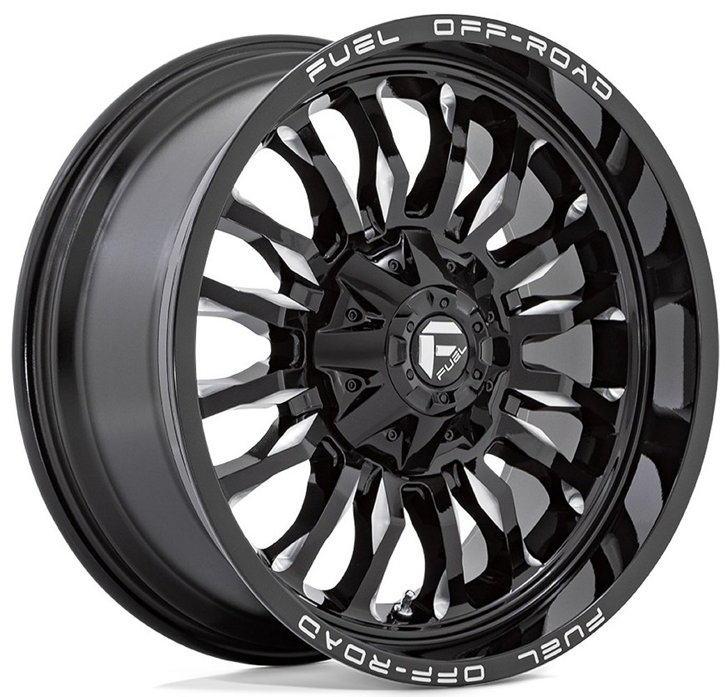 その他 RT-9152611937 20x10 fuel off-road arc gloss black milled d795 6x135 6x5.5/139.7