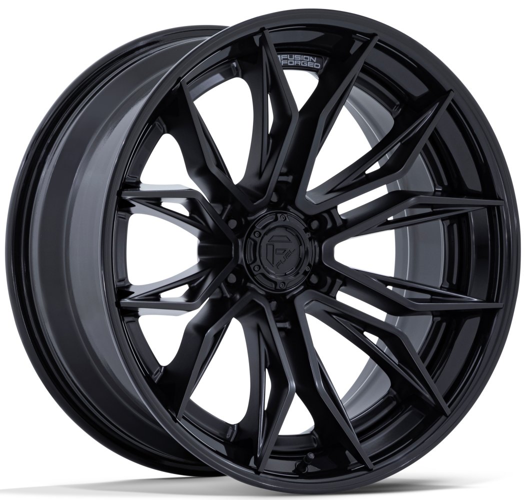 20x10 fuel off-road mutiny matte black w/ gloss black lip fc404 (6