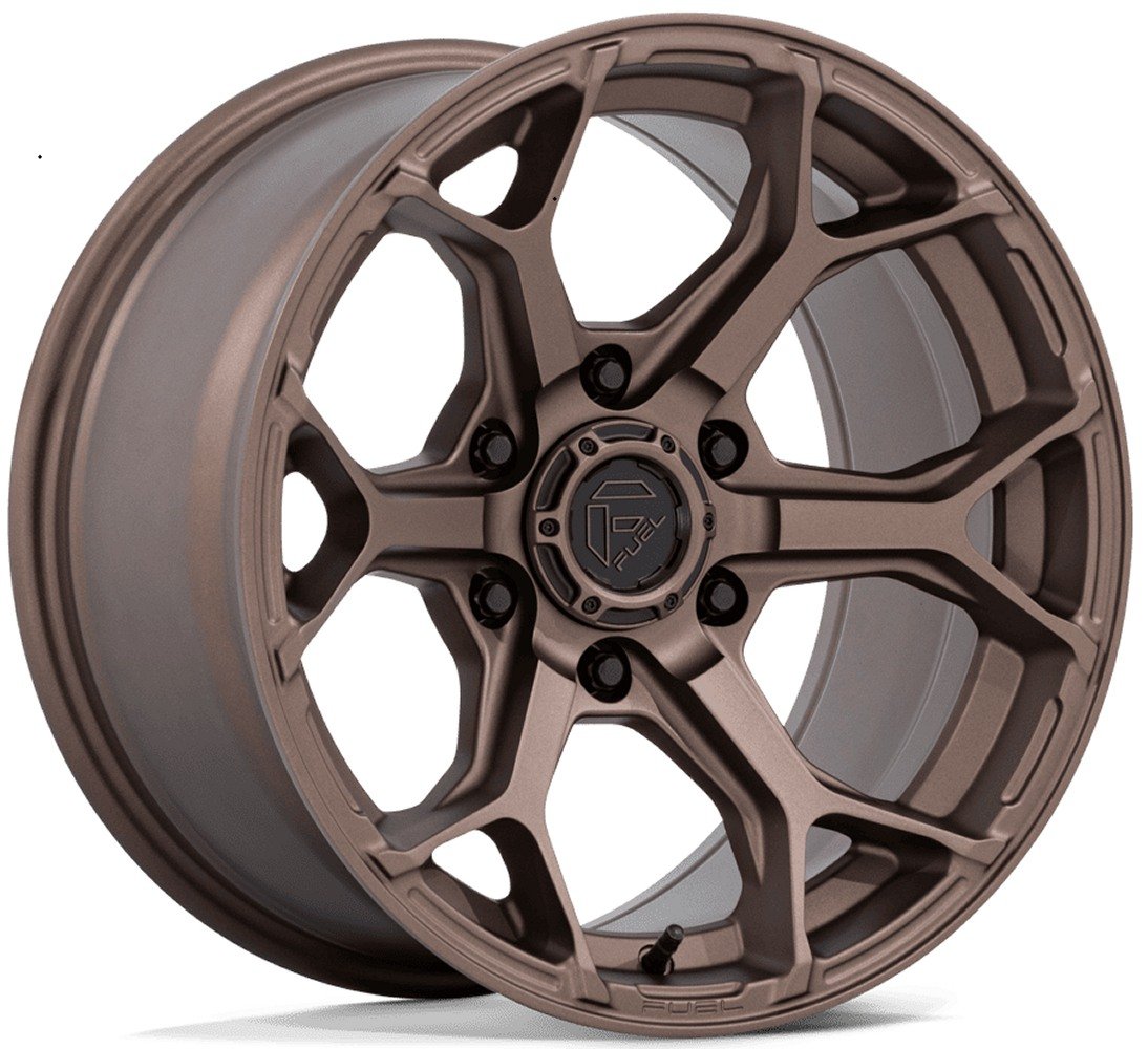 17x9 fuel off-road splicer burnt bronze fc903 6x139.7/5.5 -12mm
