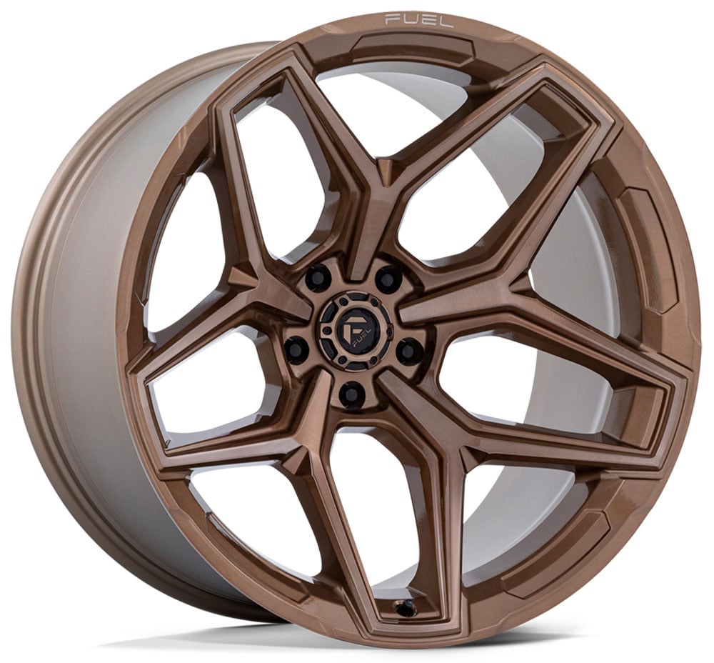 Fuel Off-Road FC854 Flux (5-Lug) Platinum Bronze Wheels | Element