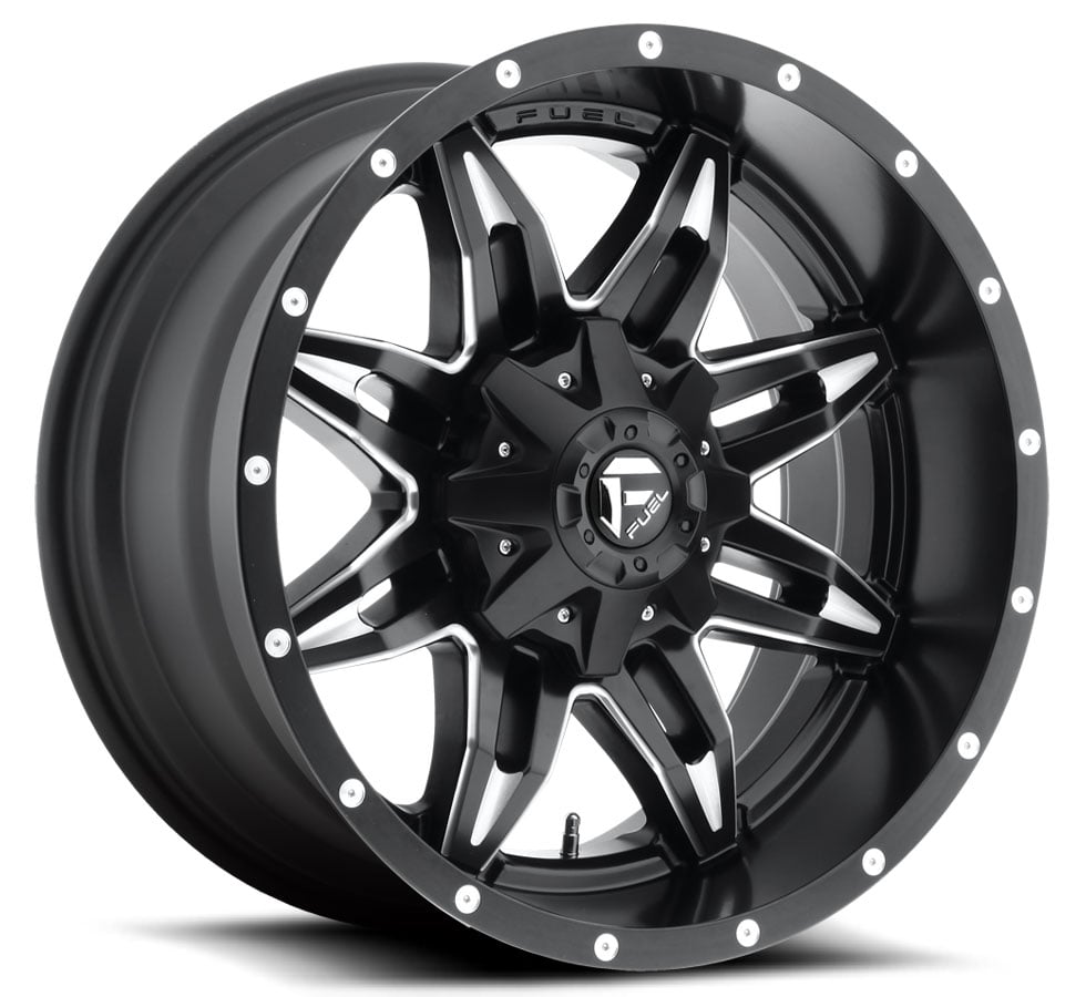 Fuel Off-Road D567 Lethal Matte Black Milled Wheels | Element Wheels