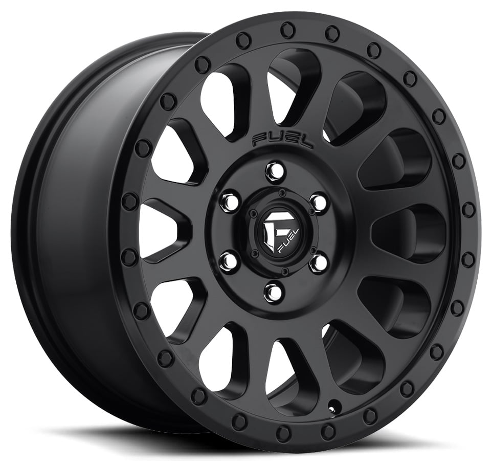18x9 fuel off-road vector matte black d579 8x170 1mm Wheels