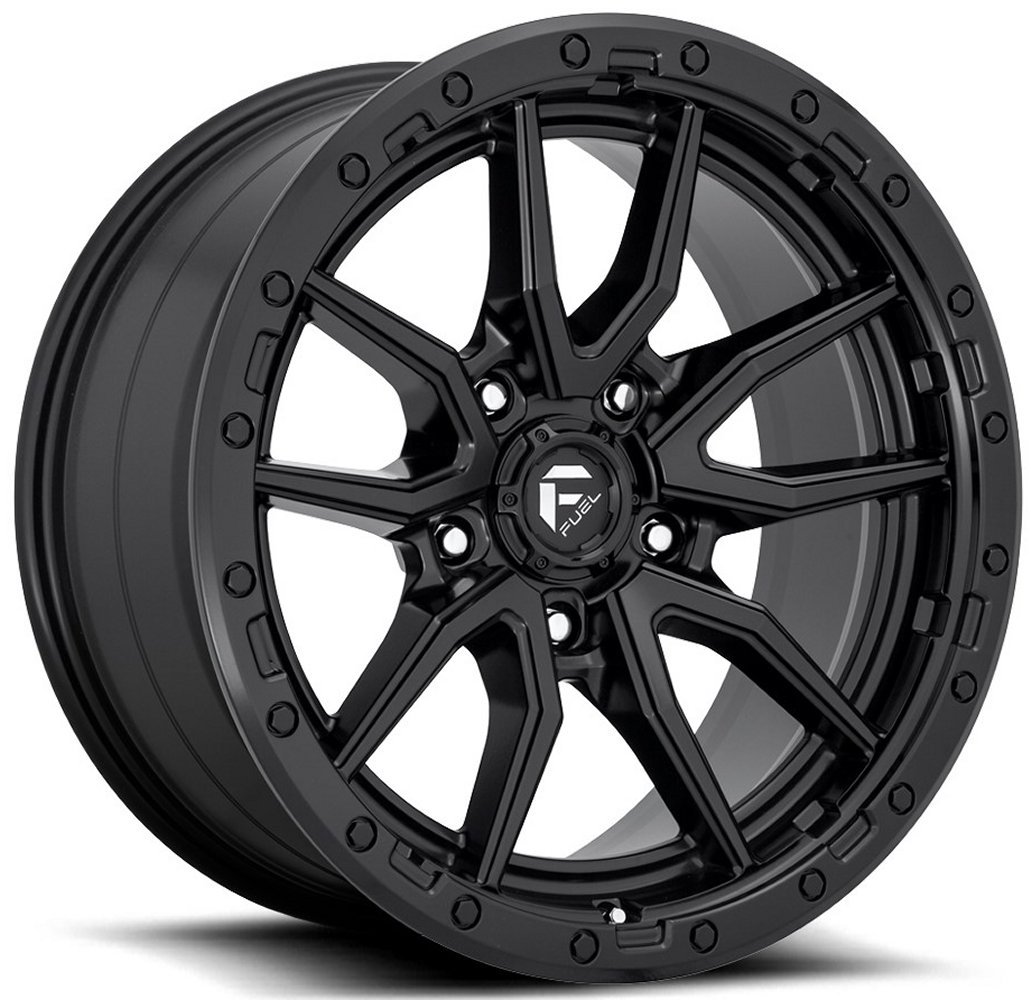 17x9 fuel off-road rebel 5 matte black d679 (5 lug) 5x5/127 1mm