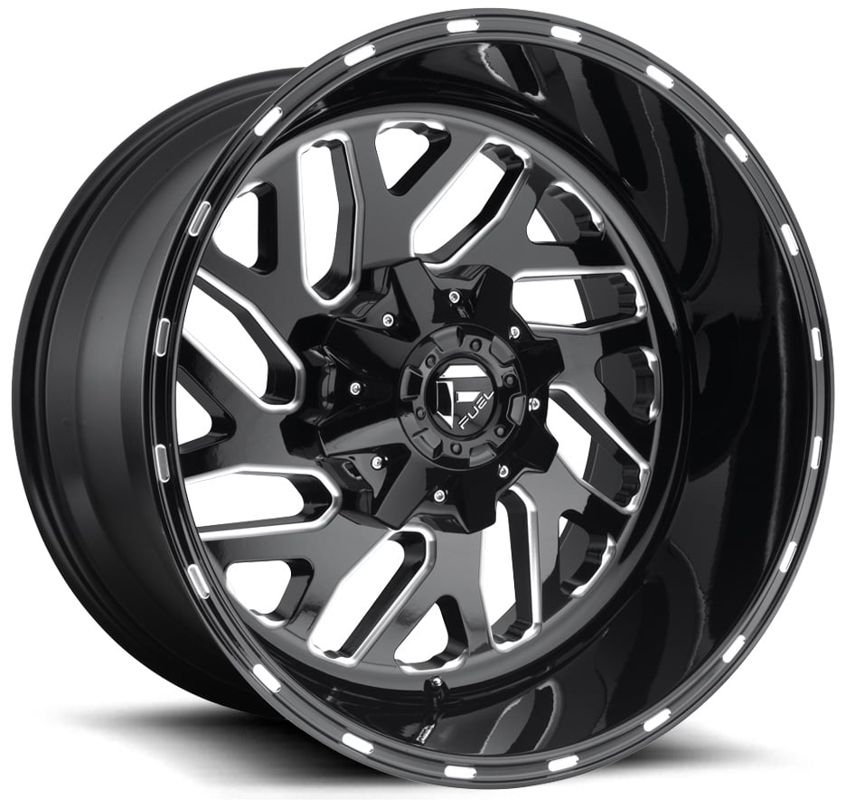 20x9 fuel off-road triton gloss black milled d581 8x170 1mm Wheels
