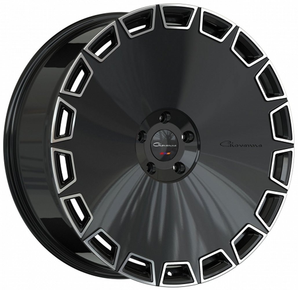 26x10 giovanna dicotto gloss black machined (flow formed) 6x135