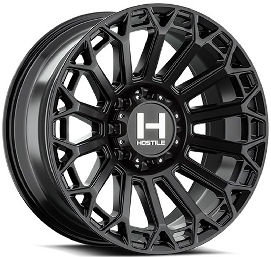 22x10 hostile h142 warrior asphalt 8x180 -25mm Wheels | Element Wheels
