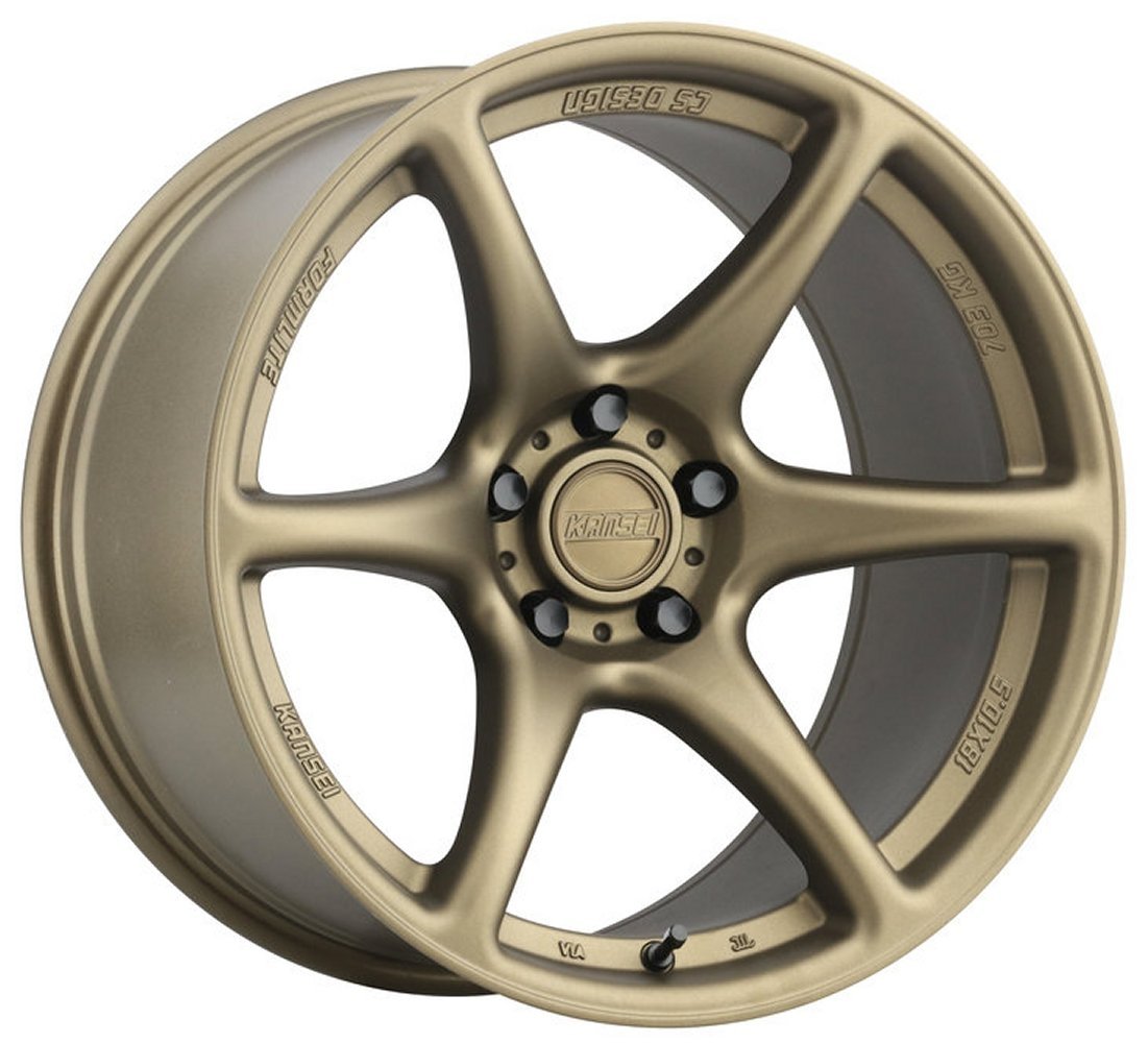 タイヤ・ホイール kan clearance - no returns) 18x10.5 kansei tandem textured bronze