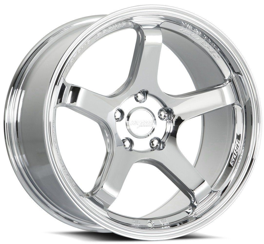 18x8.5 katana racing hr05 chrome 5x114.3/4.5 35mm Wheels | Element