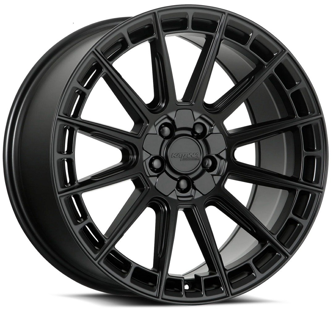 Katana Racing KR11 Matte Black Wheels | Element Wheels