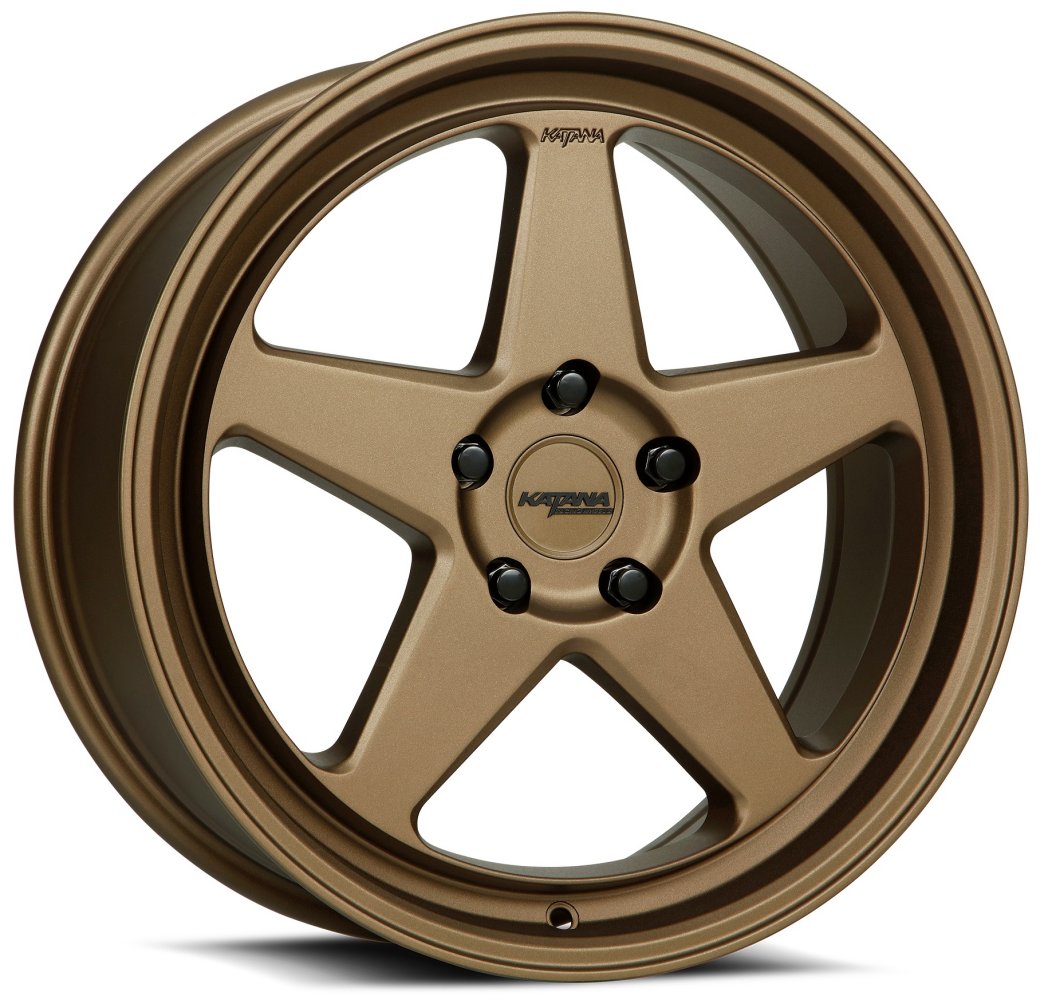 18x8 katana racing kr03 matte bronze 5x100 40mm Wheels | Element