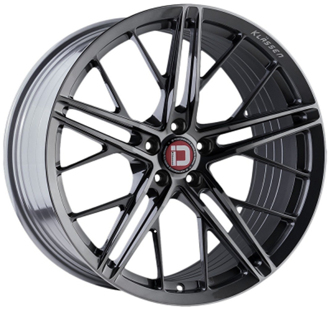 20x10.5 klassen id f53r dark graphite machined (flow form) (custom