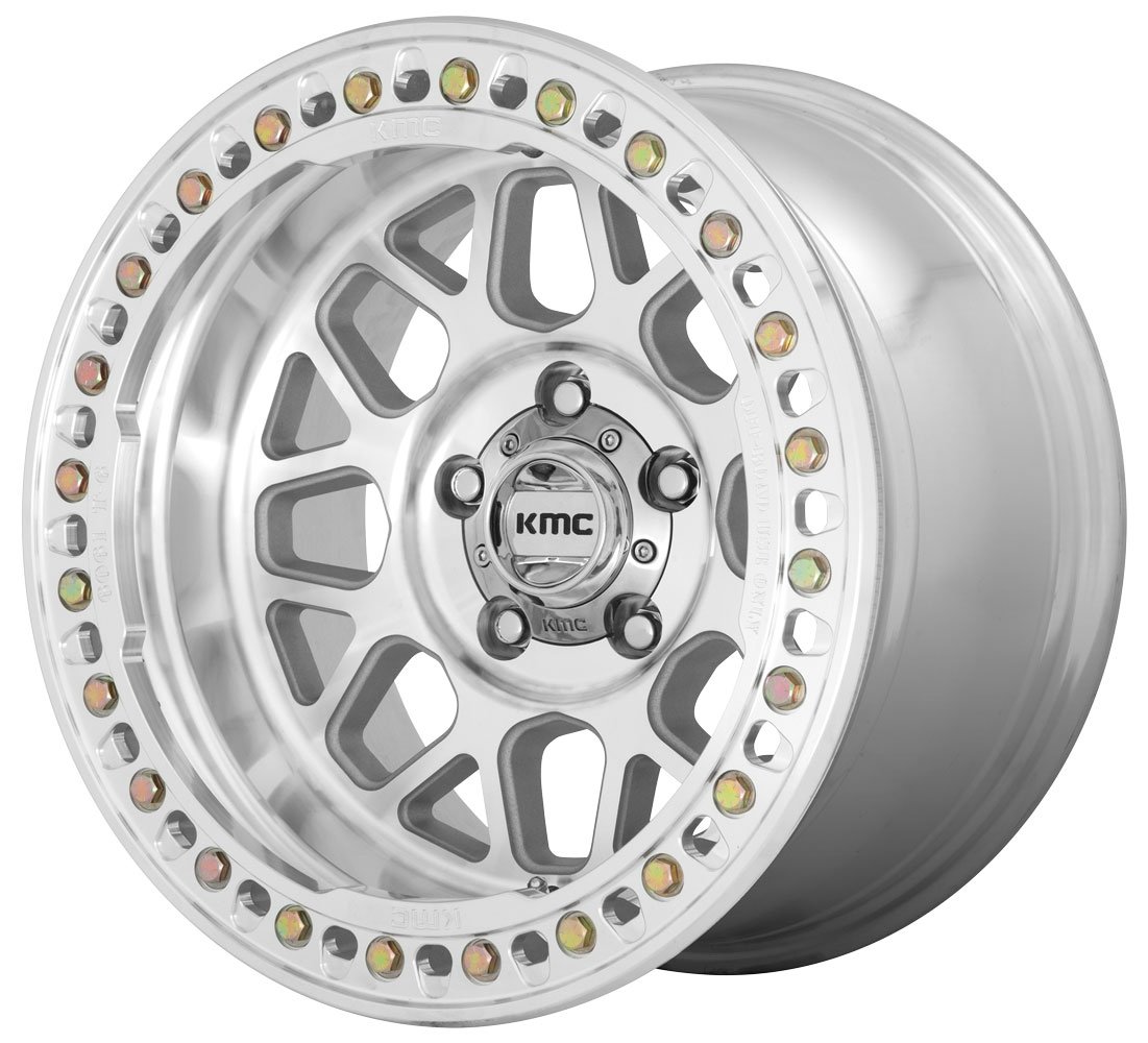 special pricing) 17x8.5 kmc km235 grenade crawl machined (true