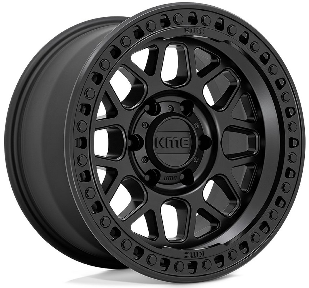 20x9 kmc km549 grs satin black 8x180 18mm Wheels | Element Wheels