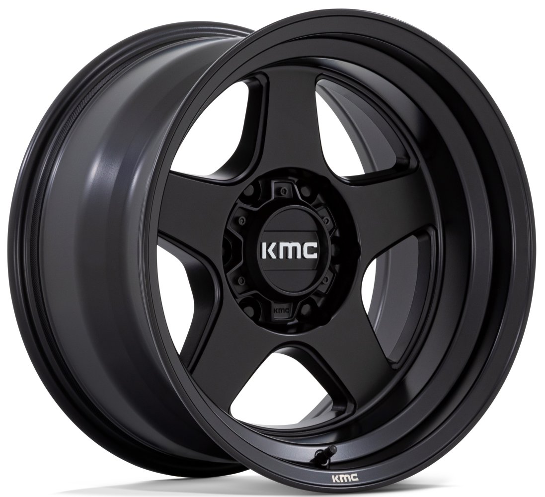 17x9 kmc km728 matte black 5x5/127 -38mm Wheels | Element Wheels