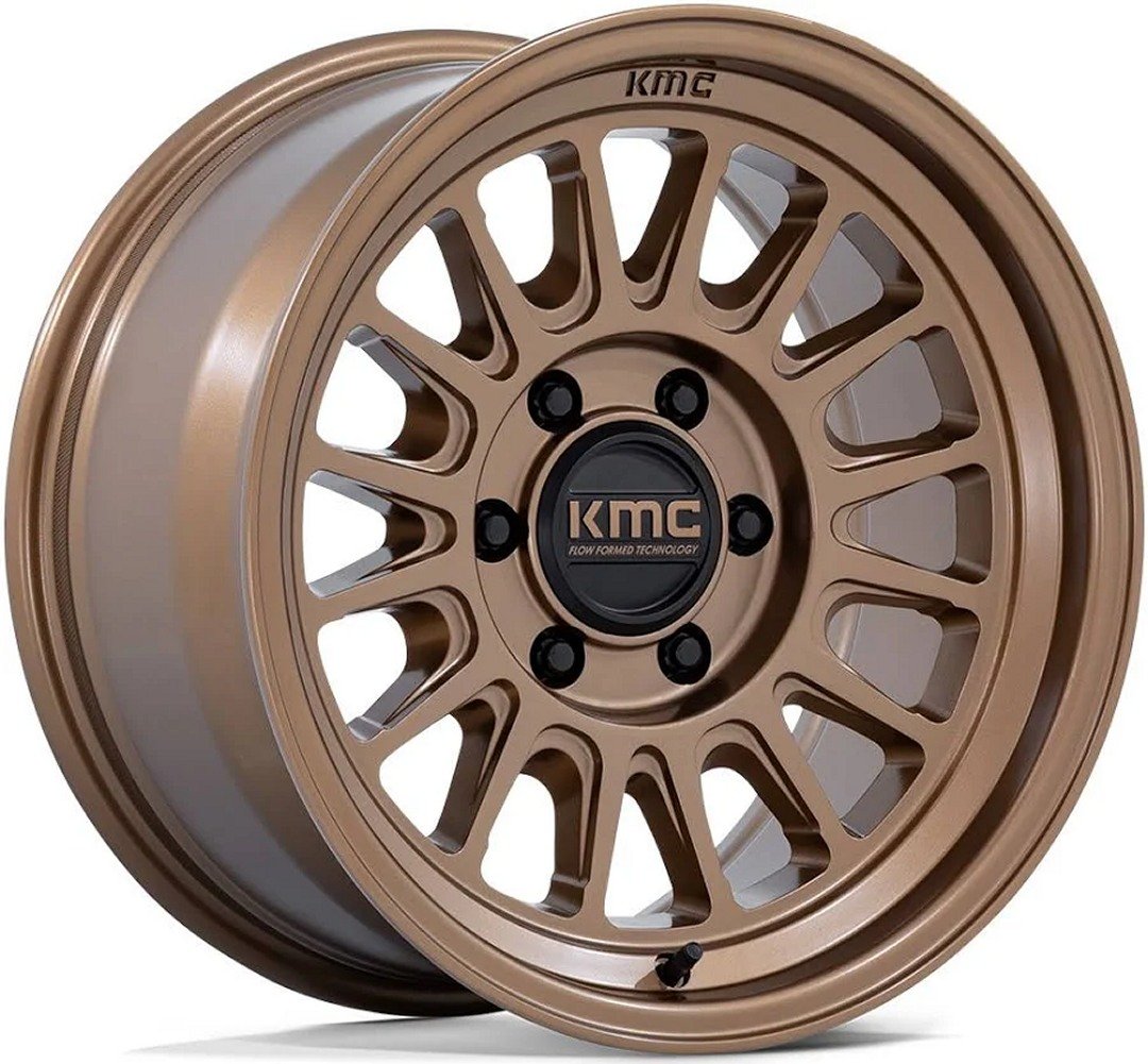 18x9 kmc km733 impact fft matte bronze (flow form) 6x5.5/139.7