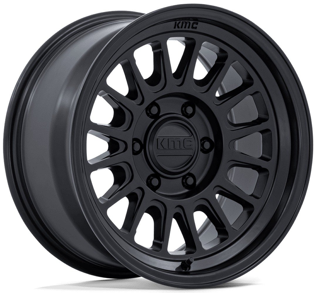 KMC KM733 Impact FFT Matte Black Wheels | Element Wheels