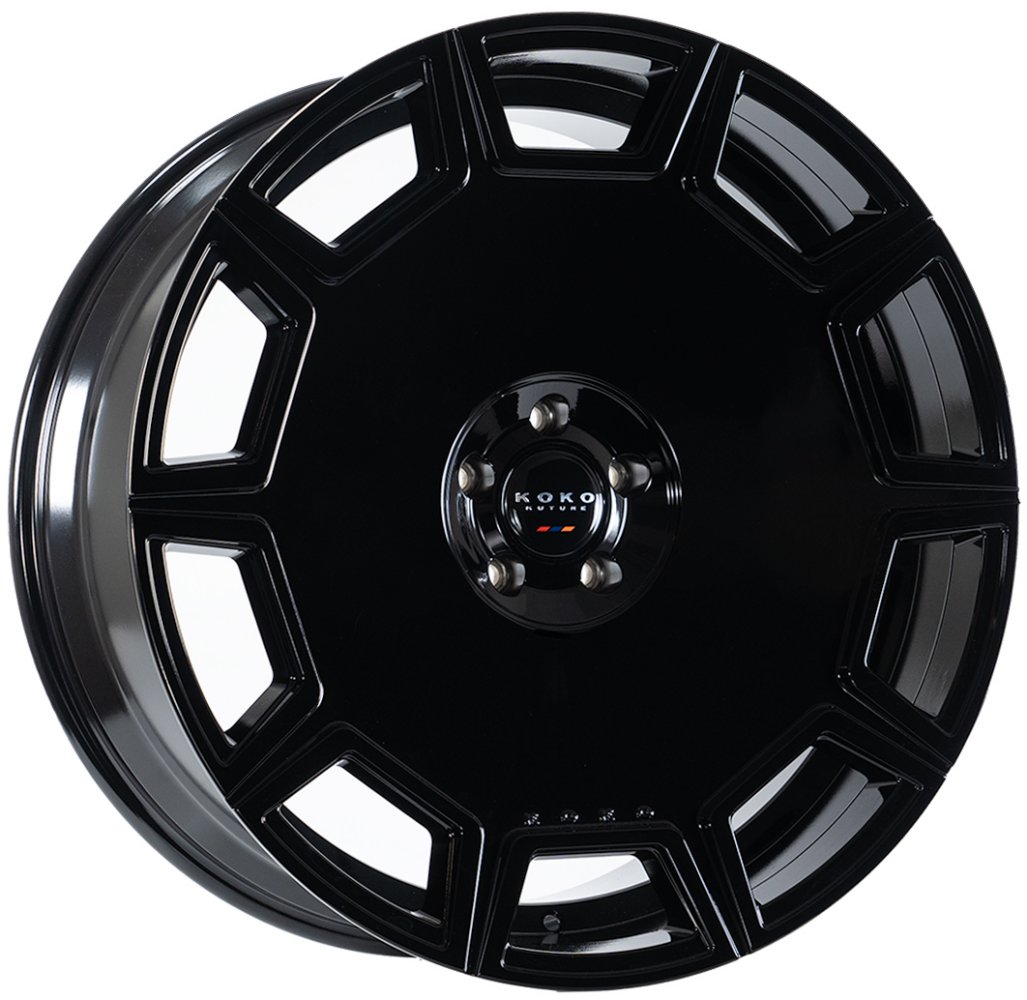 22x10.5 koko kuture sicily gloss black 5x120 35mm Wheels | Element