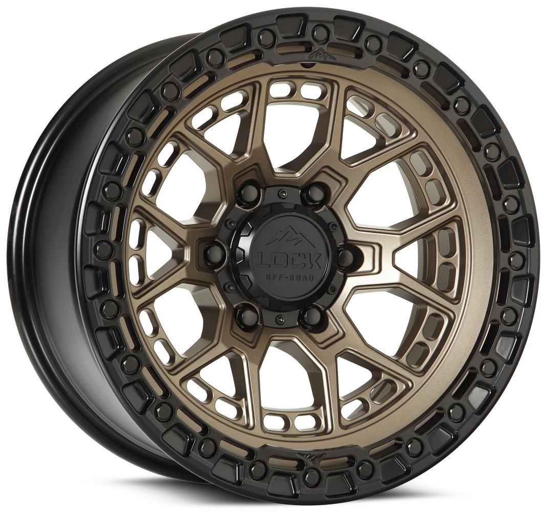 Lock Off-Road Commando Matte Bronze w/ Matte Black Ring //139.7