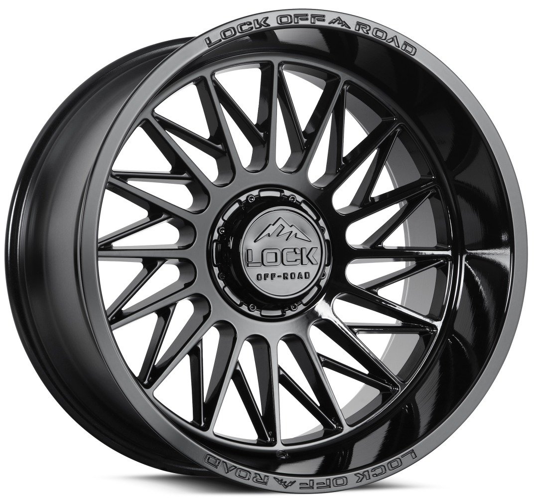 20x9 lock off-road extreme assault gloss black 8x180 1mm Wheels