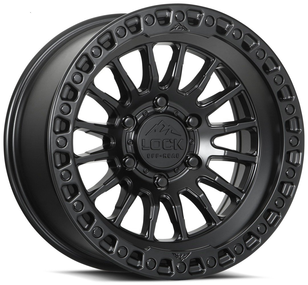 17x9 lock off-road grit matte black 5x127/5 1mm Wheels | Element