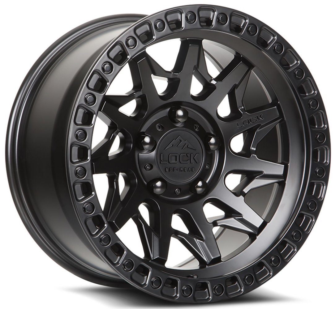 20x9 lock off-road lunatic matte black 8x180 1mm Wheels | Element