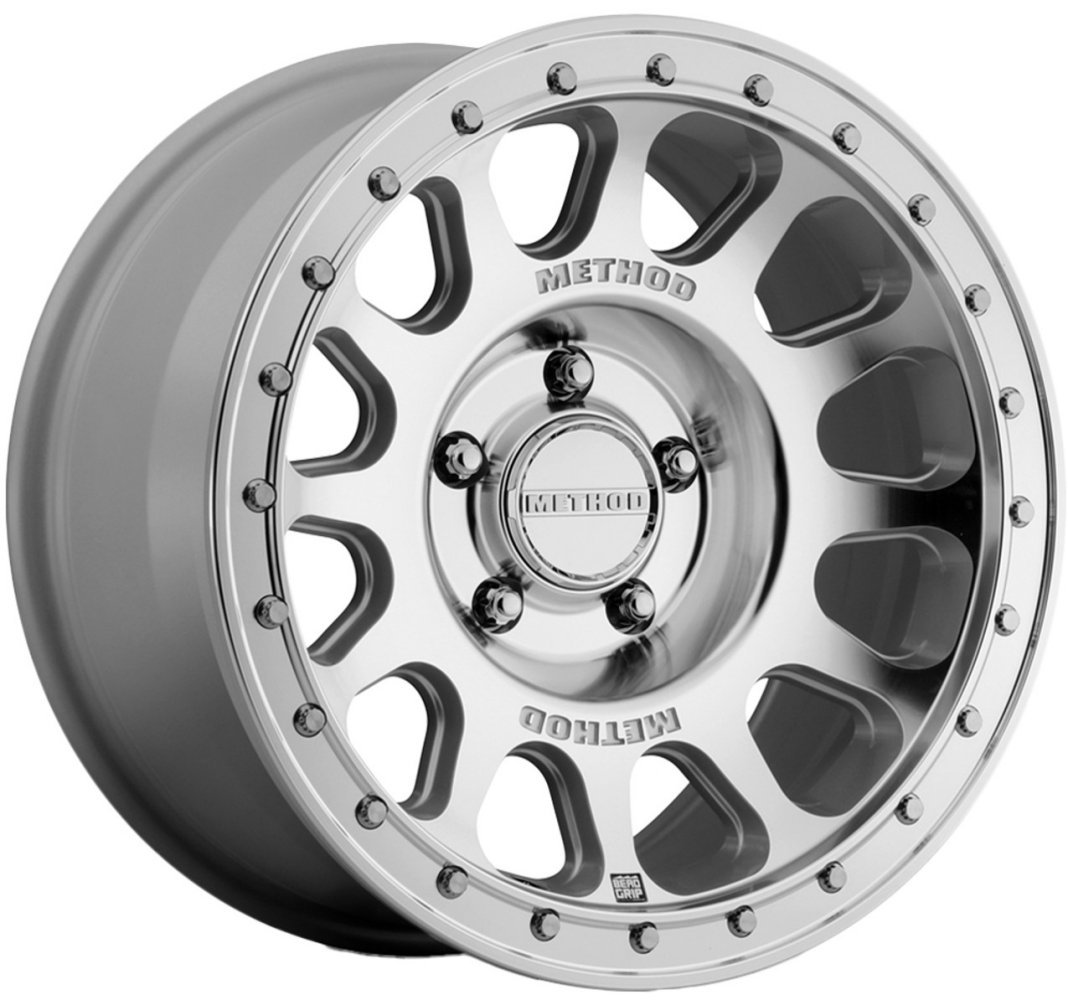 20x9 method race mr709 hd bead grip machined clear coat 8x6.5/165
